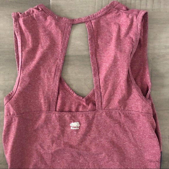 Roots Like New red athletic tank top size M - Picture 5 of 8